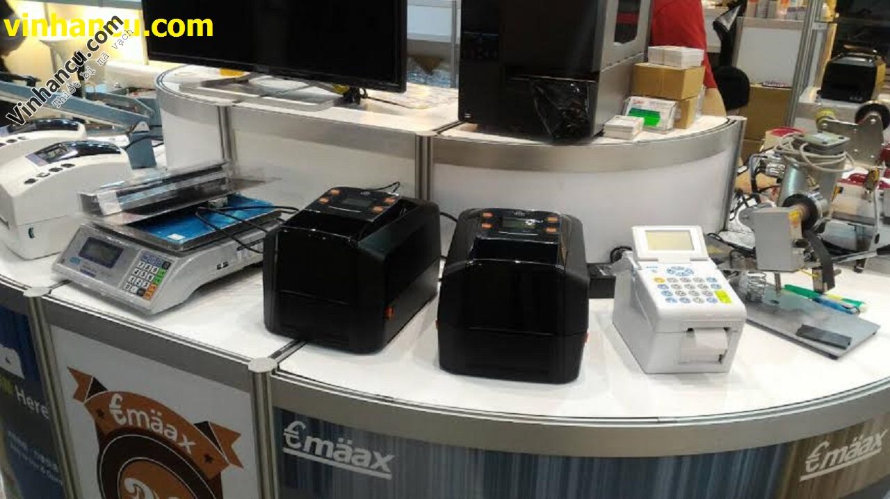 Máy in tem Wincode LP423A 203 DPI
