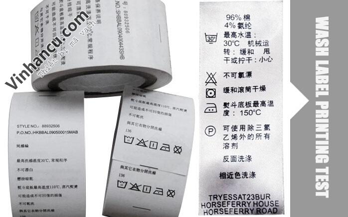 Mẫu in thử của Máy in mã vạch GPrinter GP9034T 300 dpi