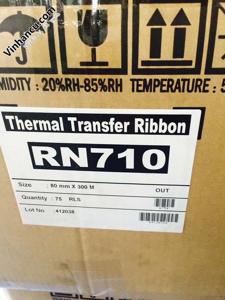 Resin Ribbon RN700 110mmx300m General Co.,ltd 4 resin ribbon general japan phân phối vinh an cư tìm đại lý ở vn