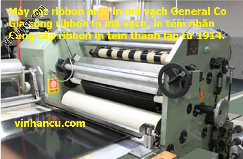 Mực in mã vạch Ribbon General Japan tại Việt Nam 1 muc in ma vach ribbon general