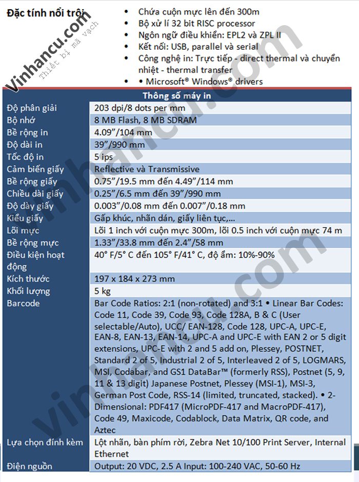 Máy in Zebra GT800 203 dpi giá rẻ nhất 2019! 2 máy in zebra gt800 203 dpi giá rẻ